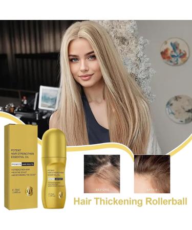  G n rique Hair Thickening Oil Scalp Moisturizer For Hair Loss Hair Strengthening Oil Rollerball Scalp Hair Loss Oil Scalp And Hair Oil 50ml Hair Thickening Oil Hair Repair Oil For Damaged Hair  - Buy Online on GoSupps.com