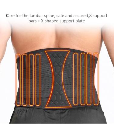 Yuecoom Lumbar Support Belts | Lower Back Support for Herniated Disc Sciatica Pain Relief & Fitness - Buy Online on GoSupps.com