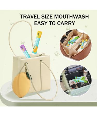 Mini Mouthwash Kit Travel Size Portable Fresh Breath Mouth Wash Green Tea Flavor 20 Individual Disposable Mouthwash Packs for Oral Care - Buy Online on GoSupps.com