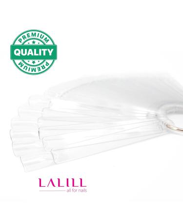 LALILL Nail Display Ring Stick - Perfect for Nail Art Tips Salon Color Presentation & Practice - Clear Ring for Polishes Gels & Hybrids - Buy Online on GoSupps.com