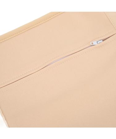 Castor Oil Pack Set - Skin-Friendly Waterproof Body Wrap (Khaki) for Pain Relief & Wellness | International Shipping - Buy Online on GoSupps.com
