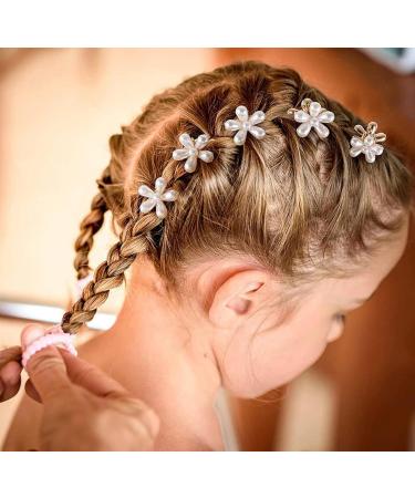 12 Pcs Mini Flower Pearl Hair Clips for Girls Women Cute Hair Pins Small Hair Clips Lily Flower Clips for Hair Wedding Hair Barrettes Bridal Hair Accessories for Girls Women - Buy Online on GoSupps.com