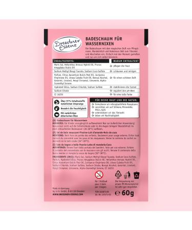 Dresdner Essenz Mermaids Only Bath Foam for Water Nix - Relaxing and Sensual Bath with Orange and Juniper Berry Oil - Relaxing Almond Oil and Sunflower Oil for - Buy Online on GoSupps.com