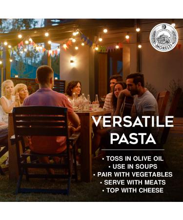 Morelli Pasta Whole Wheat Linguine Pasta - Imported Pasta from Italy - 500g (2 pack) Linguine 17.6 Ounce (Pack of 2) - Buy Online on GoSupps.com