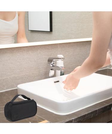 1pc Toothbrush & Toiletry Storage Bag for Men | Travel Organizer for Toothpaste Headset Cables & More - Buy Online on GoSupps.com