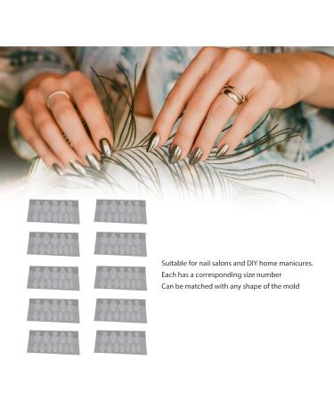 120pcs Nail Dual Forms for French Nails Dual Nail Forms Mold Sticker Dual Forms System Dual Forms Stickers Silicone Reusable Pads 11 Sizes Nail Molds French Stickers for Nail Art Extensions - Buy Online on GoSupps.com