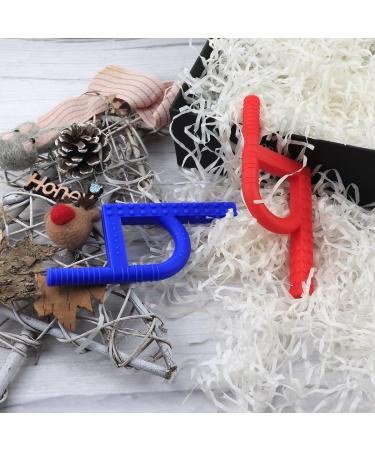Silicone Teething Ring for Babies - 2 Pack Cooling & Sensory Toy for Teething Relief - Buy Online on GoSupps.com