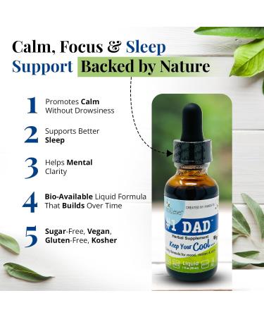 Anna & Eve #1 DAD Herbal Supplement Kava Drops | Natural Stress & Mood Support for Men | Herbal Kava Extract Liquid for Calm, Focus & Better Sleep | Vegan, Gluten-Free, Sugar-Free, 1 Fl Oz #1 DAD - Kava Kava 1 Fl Oz (Pack  - Buy Online on GoSupps.com