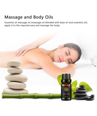 Aromatherapy Melissa Essential Oil for Diffuser 100% Pure Melissa Essential Oil for Massage Therapeutic Grade Melissa Essential Oil for Humidifier - Buy Online on GoSupps.com