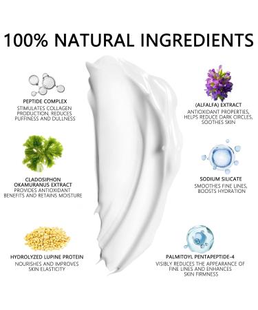 HACIRFE Elegacell Temporary Eye Tightener Cream Instant Firm Eye - Smooth the Look of Fine Lines, 1 Fl oz / 30ml - Buy Online on GoSupps.com