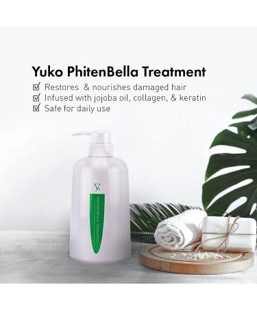 Yuko PhitenBella Management for Damaged Hair with Jojoba Oil & Keratin - 24.7 oz - Buy Online on GoSupps.com