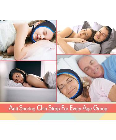 AMYMO Anti Snoring Adjustable Chin Strap - Stop Snoring Solution for Men and Women - Buy Online on GoSupps.com