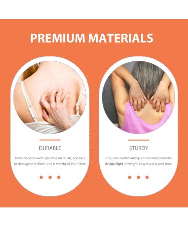 Minkissy 4PCs Adult Back Scratch Tools - Wooden Itching & Tickling Household Massage Devices | Home Handicrafts - Buy Online on GoSupps.com