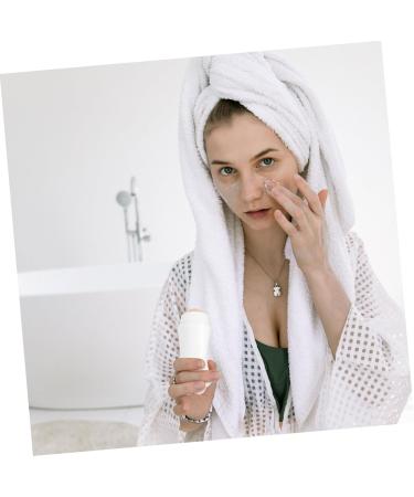 Healeved 1pc Volcanic Stone Oil-absorbing Ball Skin Rolling Volcano Oil- Absorbing Roller White Volcanic Rock 7.5x3cm White - Buy Online on GoSupps.com