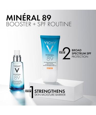 Buy Vichy Min ral 89 Face Sunscreen SPF 30 | Hydrating Daily Sunscreen with Hyaluronic Acid & Niacinamide | Oxybenzone Free | No White Cast | Travel Size | International Shipping available - Buy Online on GoSupps.com