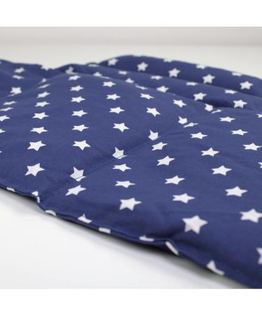 Comfortable Stars-Blue Neck Pillow | Heat & Cold Relief | 5-Chamber Design for Back & Shoulder Support - International Shipping Available - Buy Online on GoSupps.com