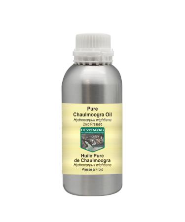 Pure Chaulmoogra Oil (Hydnocarpus wightiana) Cold Pressed 630ml 21 Fl Oz (Pack of 1)