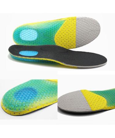 KWIMS France Gel Insoles for Work Shoes | Orthopedic Sports Insoles for Men & Women (EU 35-40) - Buy Online on GoSupps.com