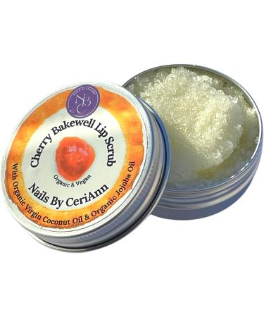 Cherry Bakewell Scented Lip Scrub. Vegan organic made with natural ingredients For him for her for them. Sweet Scent Moisturising & protective - Buy Online on GoSupps.com