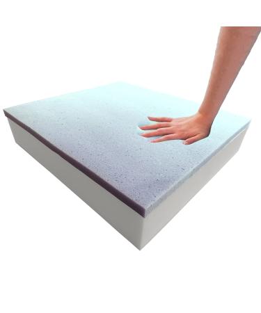 FoamRush 0.5 x 24 x 72 Charcoal High Density Upholstery Foam Cushion ( Upholstery Sheet, Foam Padding, Seat Replacement, Chair Cushion  Replacement, Square Foam, Wheelchair Seat Cushion) Made in USA Charcoal Foam  1
