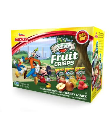 Brothers-All-Natural Disney Junior Freeze Dried - Fruit Crisps Variety Pack 12 Pack 4.44 oz (126 g)