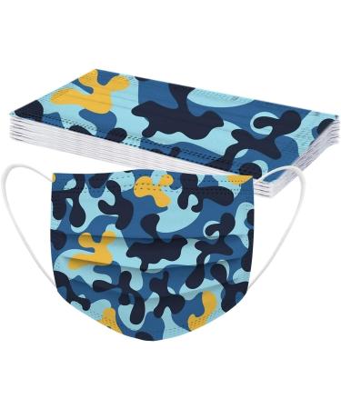 ZQP 10PCS Disposable Face Mask for Adults Breathable 3 Ply Filter Butterfly Printed Face Pr-otective Balaclava Designer Mouth Dustproof Anti-Droplets Face Scarfs Bandanas for Women Men - Buy Online on GoSupps.com