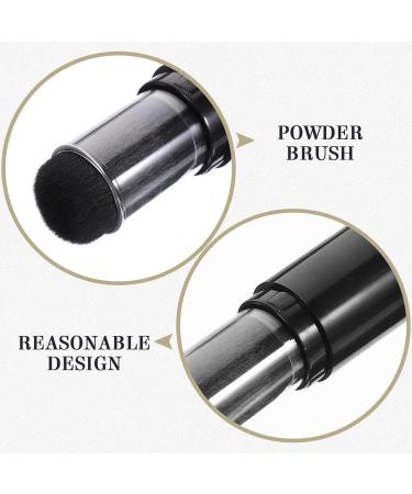 Travel Face Blush Brush Powder Brush with Refillable Bottle Travel Foundation Brush Face Blush Brush Makeup Brush For Liquid Cream Powder Concealer Makeup - Buy Online on GoSupps.com