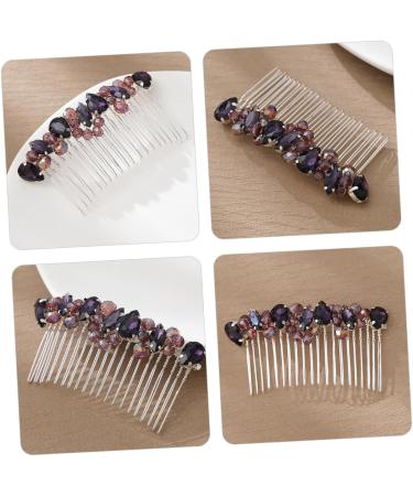 Ipetboom hairpin comb headband the photo comb diamond Glass wild European and American wedding hair pearl hair side comb hair accessories wedding hair comb prom Wedding dress hair - Buy Online on GoSupps.com