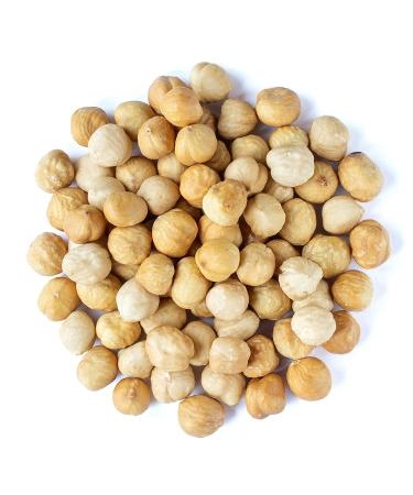 Organic Blanched Roasted Hazelnuts - Non-GMO Unsalted Vegan | 2 lbs Keto Snack for Baking & Salads - Food to Live - Buy Online on GoSupps.com