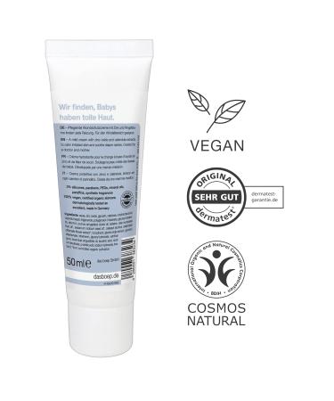 Boep Baby Wound Protection Cream | Natural Vegan Diaper Cream for Irritated Skin | Doctor-Developed Zinc Ointment (50ml) - Buy Online on GoSupps.com