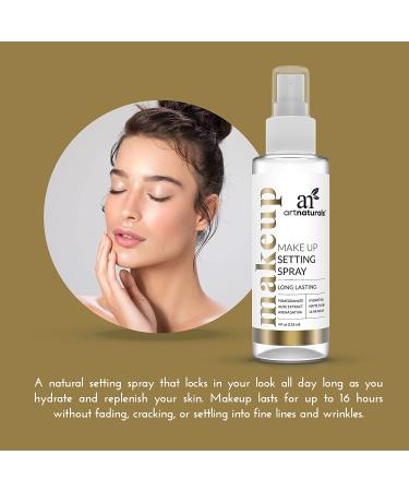 Artnaturals Make-Up Setting Spray 4oz | Long-Lasting Finish & Hydration - Buy Online on GoSupps.com