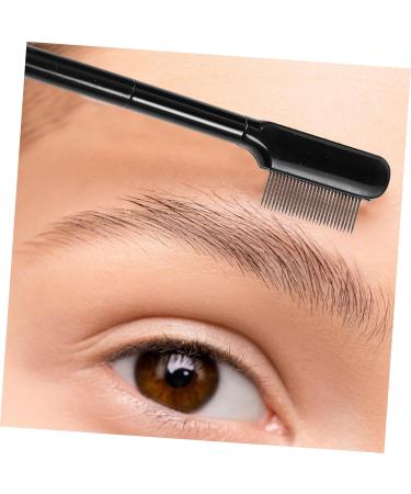 NUSITOU 1 Set Eyelash Comb Eyebrow Trimming Comb Makeup Gadgets Lash Applicator Metal Brow Separator Black Makeup Tool Eyelash Brush Eyebrow Comb Woman Steel Needle Eyebrow Brush Cosmetic - Buy Online on GoSupps.com