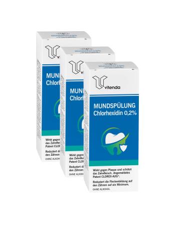 Vitenda mouthwash chlorhexidine 0.2% for mouth and gum care (600 ml)