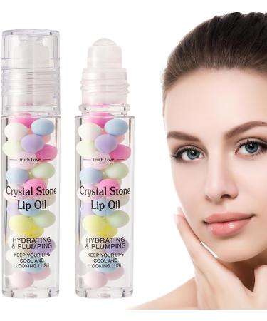  G n rique Lip oil roller lip oil roller ball - Long-lasting lip balm lip care | Colorless lip makeup for teens non-sticky moisturizing lip balm - Buy Online on GoSupps.com