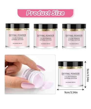 Disnace 6 Colors Acrylic Powder Set - High-Quality Nail Art Powder (5g Each) for Stunning Nail Designs - Buy Online on GoSupps.com