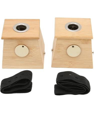 Shanrya Moxa Stand & Moxibus Box - Bamboo Craftsmanship for Home Use | International Shipping Available - Buy Online on GoSupps.com