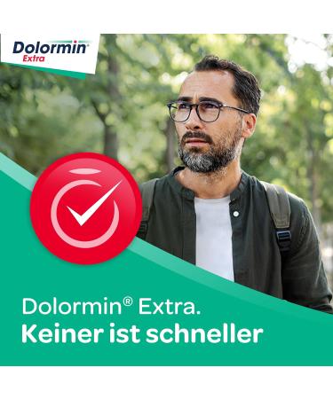 Dolormin Extra - Fast Relief for Head Tooth & Menstrual Pain with Ibuprofen Lysine - 30 Pieces (1 Pack) | Buy Now for Global Shipping - Buy Online on GoSupps.com