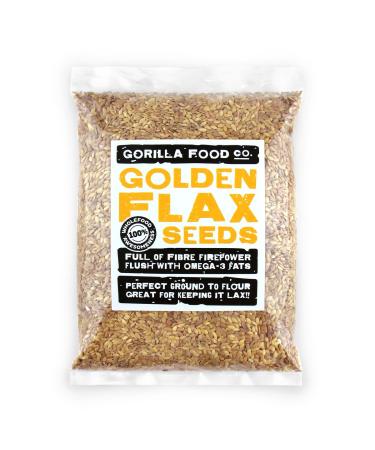 Gorilla Food Co. Golden Flax Seeds (Linseeds) - 200g