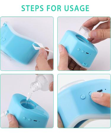 Anti Snoring Device with Fogging Mode, 3-Speed Wind Adjustment, and Fixing Strap - White | Men and Women - Buy Online on GoSupps.com