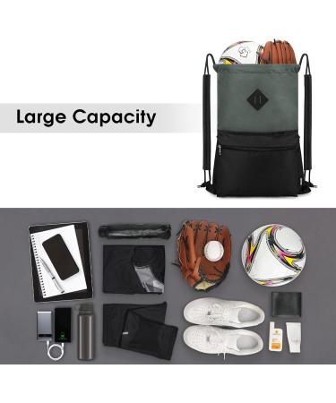Wall Cordstrasse Backpack - Water-Repellent Gymnastics Bag with Wet Compartment | Stylish Cinch Bag for Men & Women - Buy Online on GoSupps.com