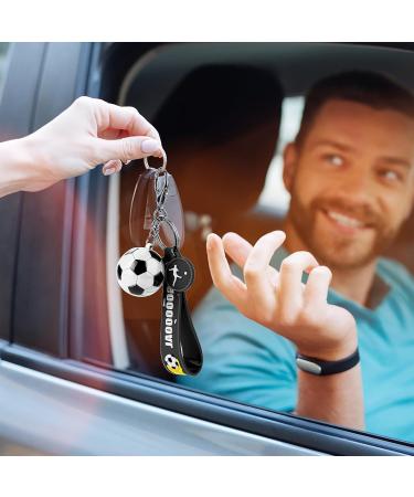 Amaxiu Football Keychain | Mini Soccer Game Gift | Silicone Sport Keychain for Boys & Girls | Perfect Gift for Football Fans - Buy Online on GoSupps.com