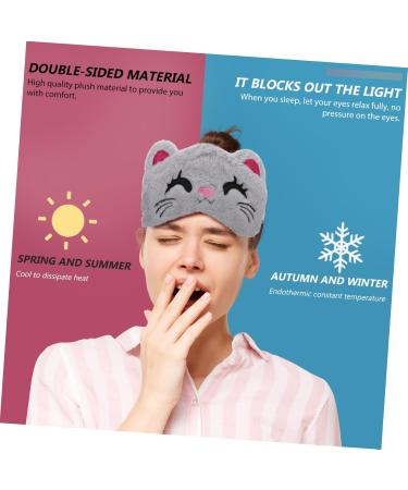 Buy 2pcs Cartoon Sleep Masks for Kids | Breathable Satin Blindfolds | Eye Block Out Light | Koala Plush Design - Perfect for Sleep | Assorted Colors - Buy Online on GoSupps.com