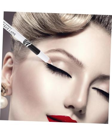 BIUDECO 40 Pcs Lying Silkworm Eyeliner Eyeshadow Pen Brow Pencil Highlight Pencil Gel White Wooden Pole - Buy Online on GoSupps.com
