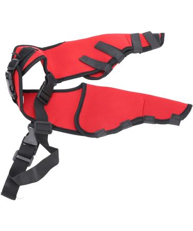 Premium Canine Recovery Knee Support Comfortable Leg Brace for Dogs in Red Medium Ideal for Post Surgery & Injury Protection (L) L Red - Buy Online on GoSupps.com