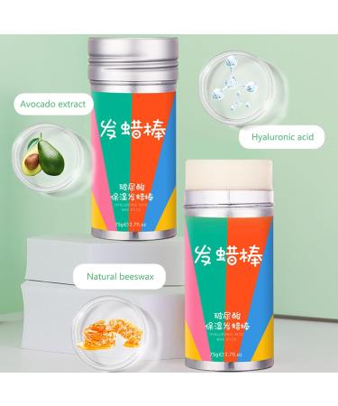 ljhnba Hair Wax Stick Non-greasy Styling Wax Stick Hair Pomade Stick Temporary Hair Styling Product For Edge Frizz Hair Hair Styling Wax Stick For Women Non-greasy Hair Pomade Stick - Buy Online on GoSupps.com