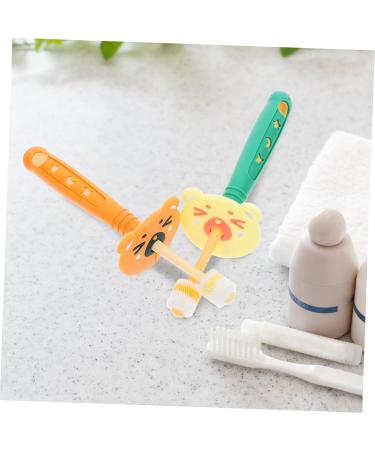 Buy Magiclulu 2-Piece 360 Silicone Children's Toothbrush Set - Effective Mouth Cleaning Manual Toothbrushes - Buy Online on GoSupps.com