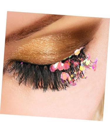 FRCOLOR 3 Pairs Fluorescent False Eyelashes Lashes with Color Lashes with Glitter Colored Lashes Glitter Lash Extensions Glitter Lashes Long Fake Eyelash Slim High-grade Fiber Sequins 3d - Buy Online on GoSupps.com