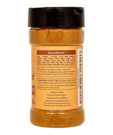 Shudh India Curry Powder - All Natural, Vegan, Gluten Free & NON-GMO - Curry King for Authentic Indian Curries - Buy Online on GoSupps.com