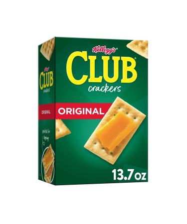 Club Crackers, Snack Crackers, Party Snacks, Original, 13.7oz Box (1 Box) Original 13.7 Ounce (Pack of 1)