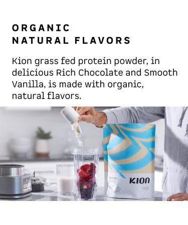 Kion Clean Protein | Grass-Fed & Pasture-Raised Whey Isolate Protein Powder | Smooth Vanilla | 30 Servings Vanilla 1.54 Pound (Pack of 1) - Buy Online on GoSupps.com